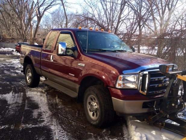 2004 F350 6.4 with Plow